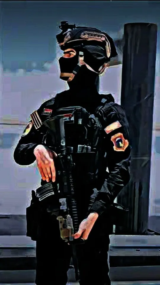 thumb for Black Commando Mobile Wallpaper