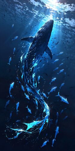 AI Whale Wallpaper