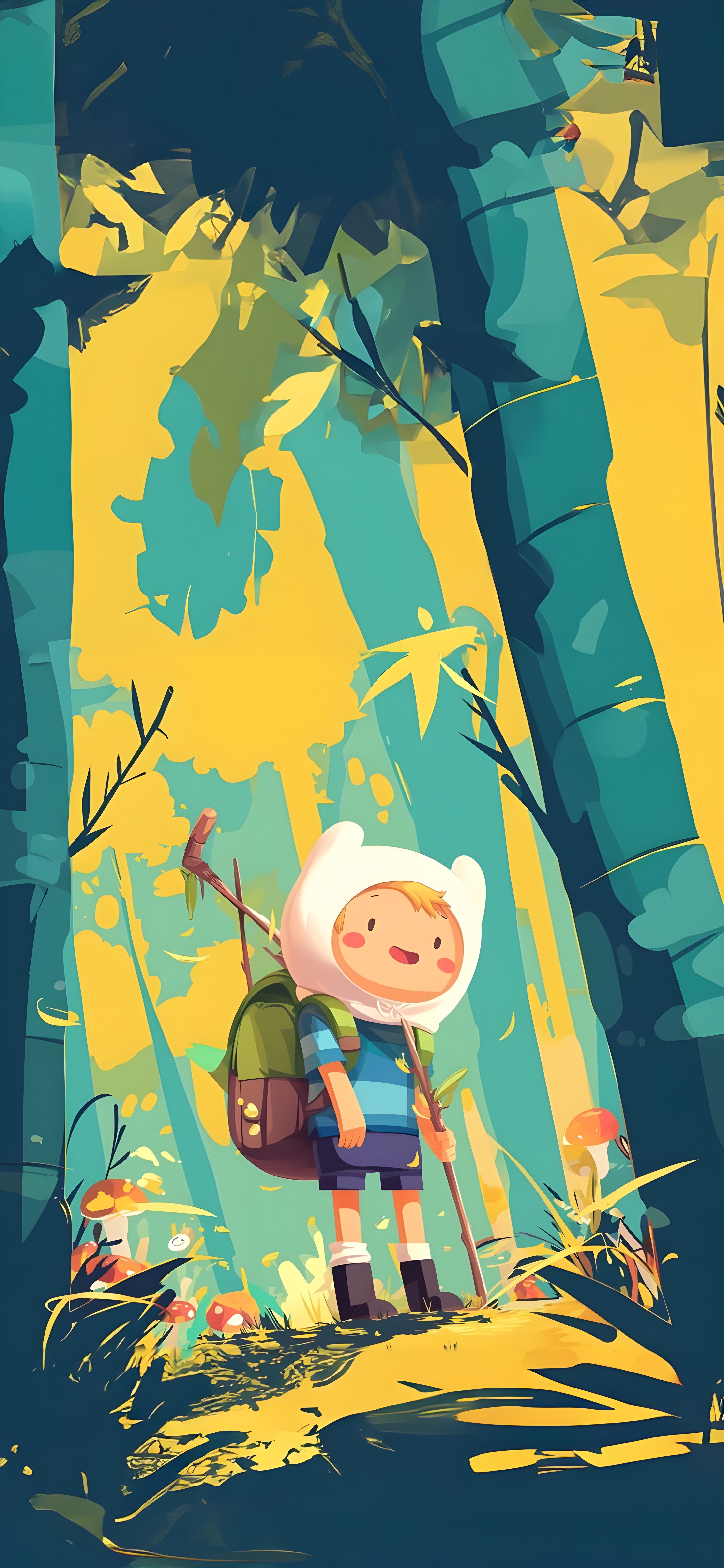 Adventure Time Finn Wallpaper