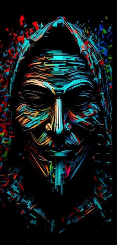 Anonymous Art Wallpaper