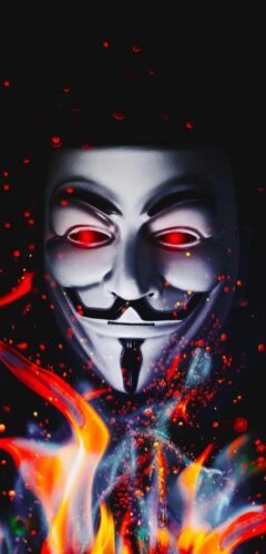 Anonymus Mask Wallpaper