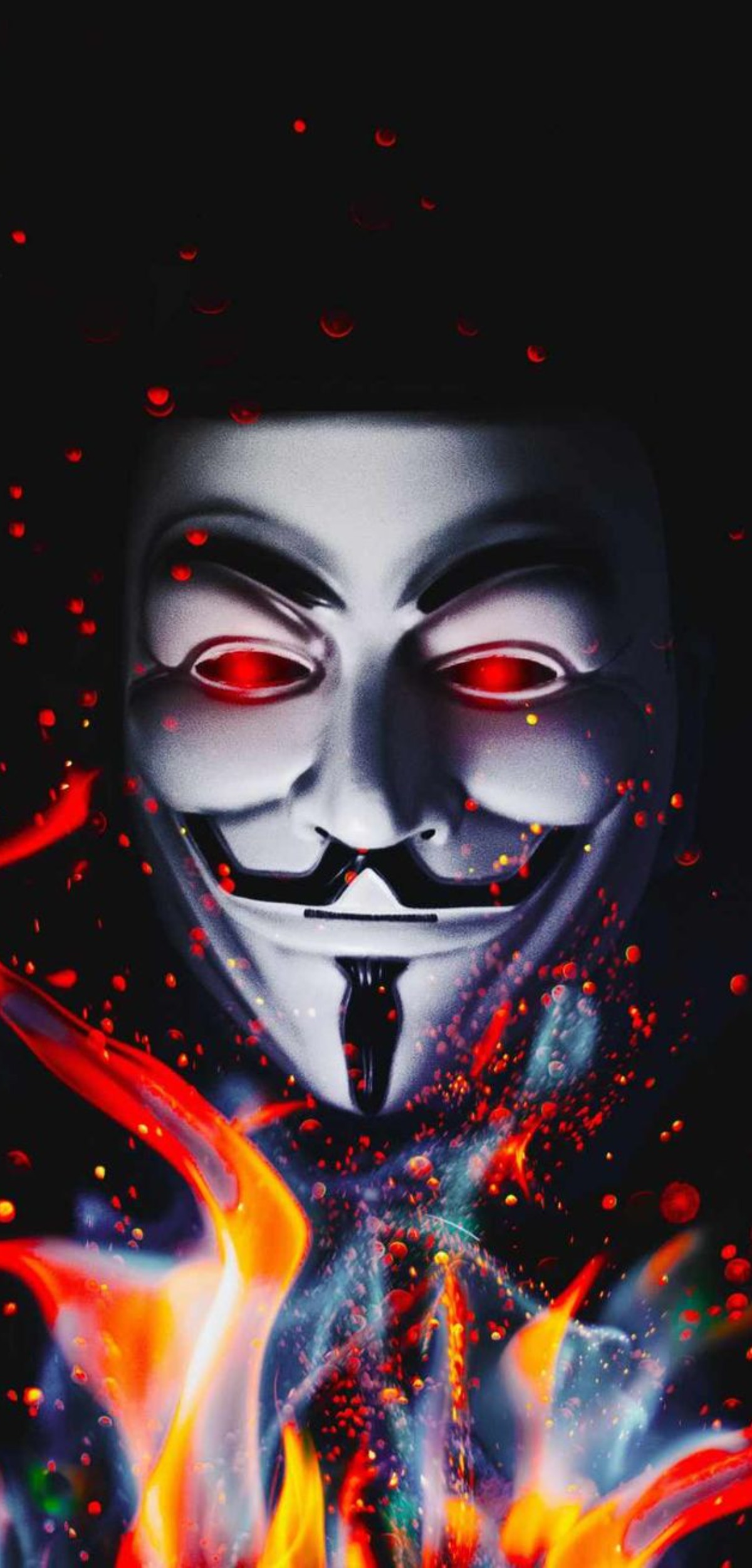Anonymus Mask Wallpaper