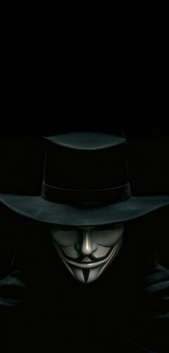 Anonymus V for Vedantta Mask Wallpaper