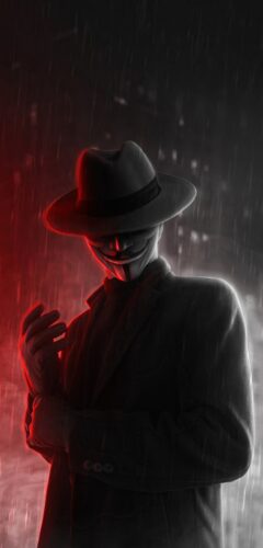 Anonymus iPhone Wallpaper