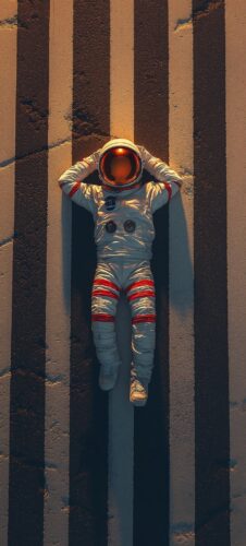 Astronout Depth Effect Wallpaper