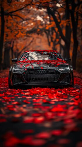 Audi Black Car Wallpaper