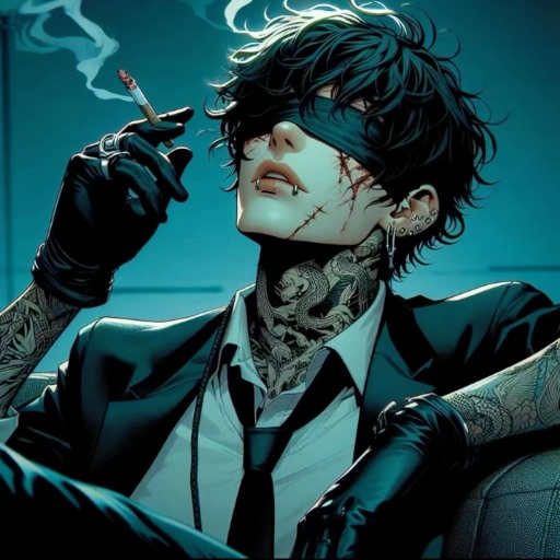 Badass Cool Anime Boy Pfp