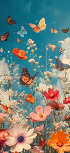Blue Sky Butterflies