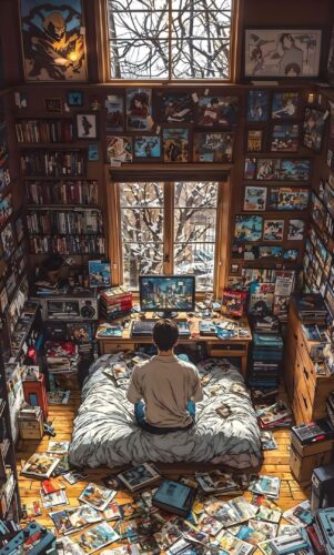 Boy Playing Video Game Wallpaper 4k