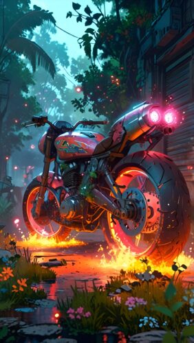 Cool Ai Bike Wallpaper
