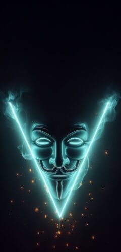 Cool Anonymus Lockscreen Wallpaper