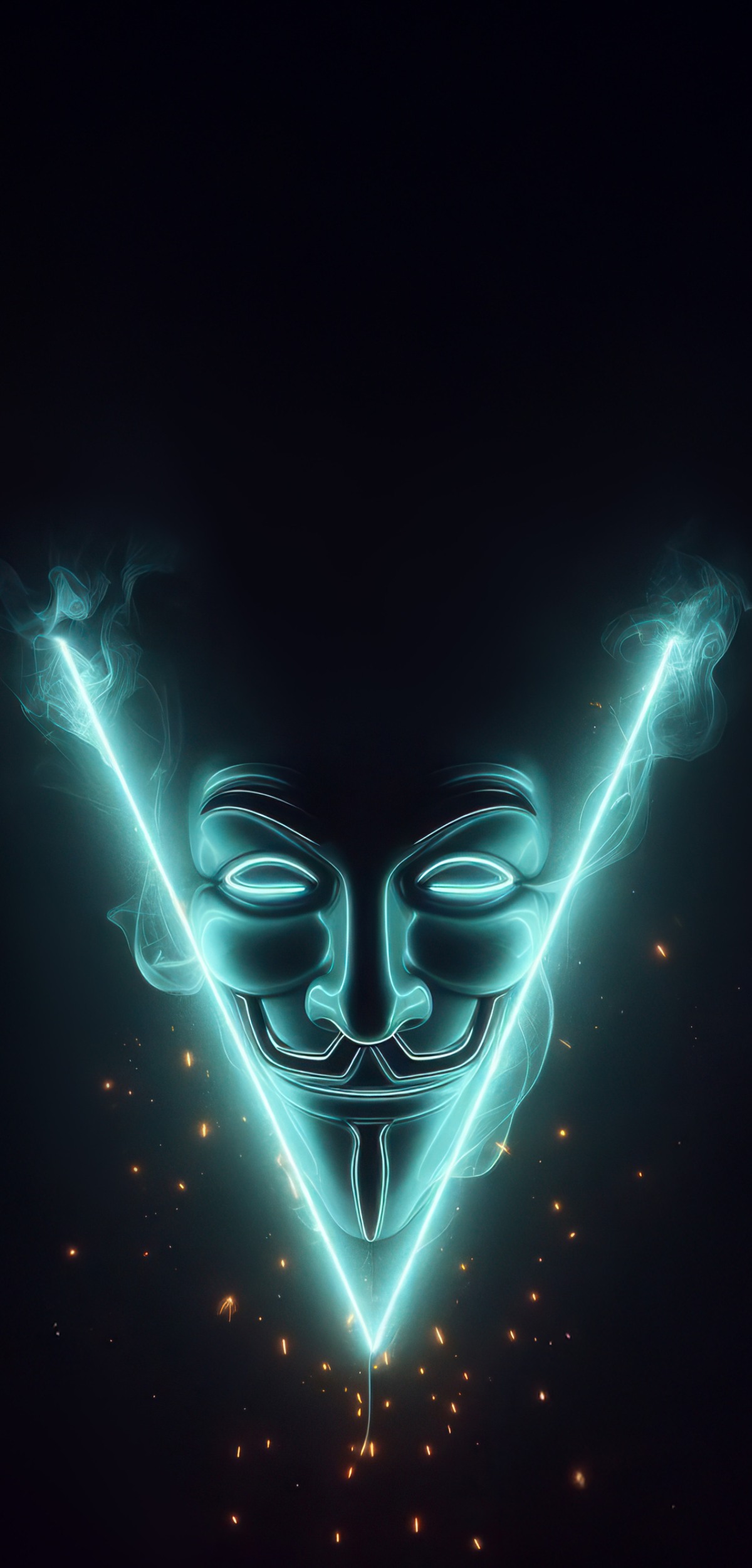 Cool Anonymus Lockscreen Wallpaper