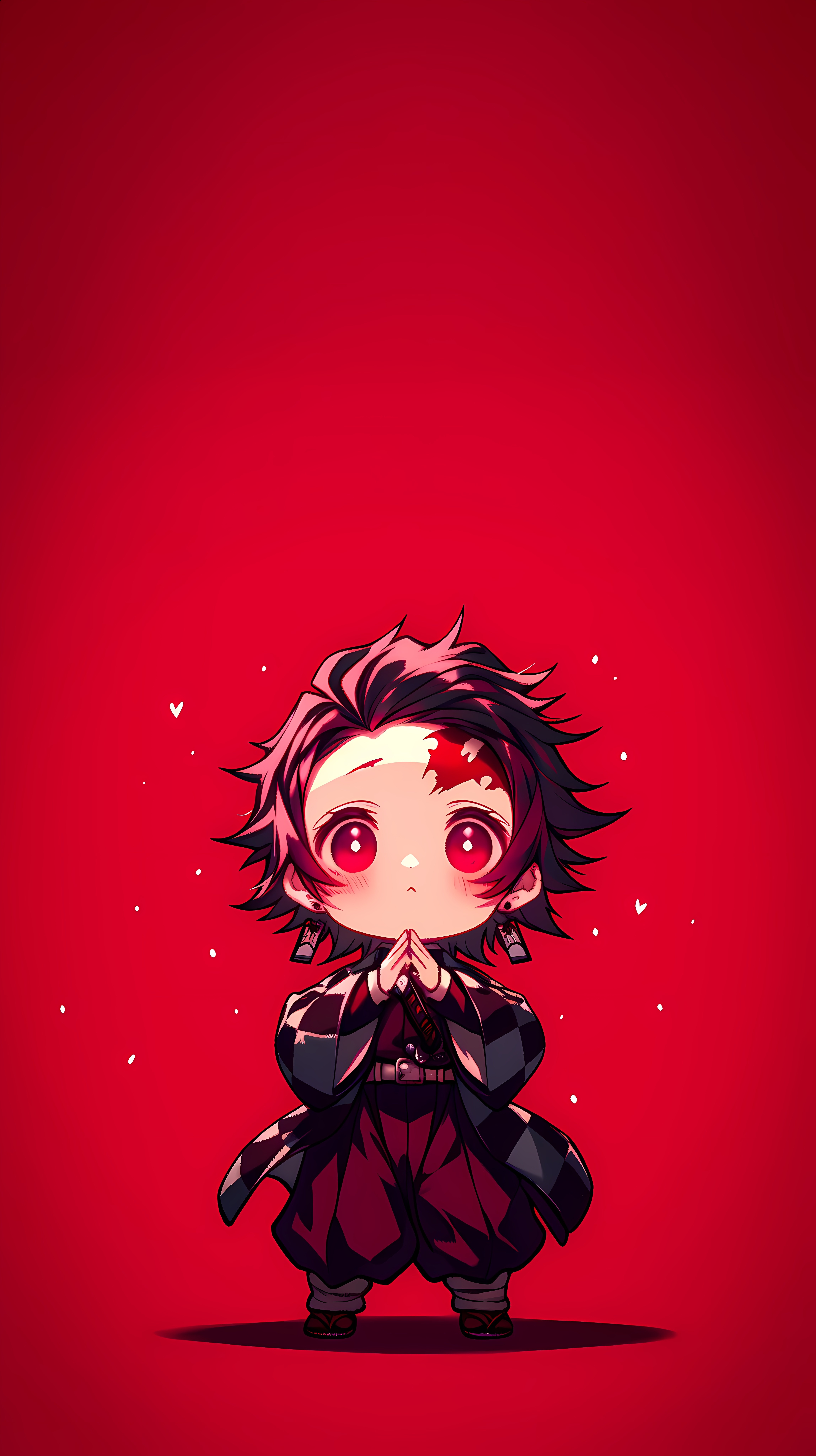 Cute Chibi Tanjiro Wallpaper