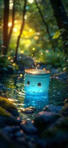 Cute Cup Wallpaper