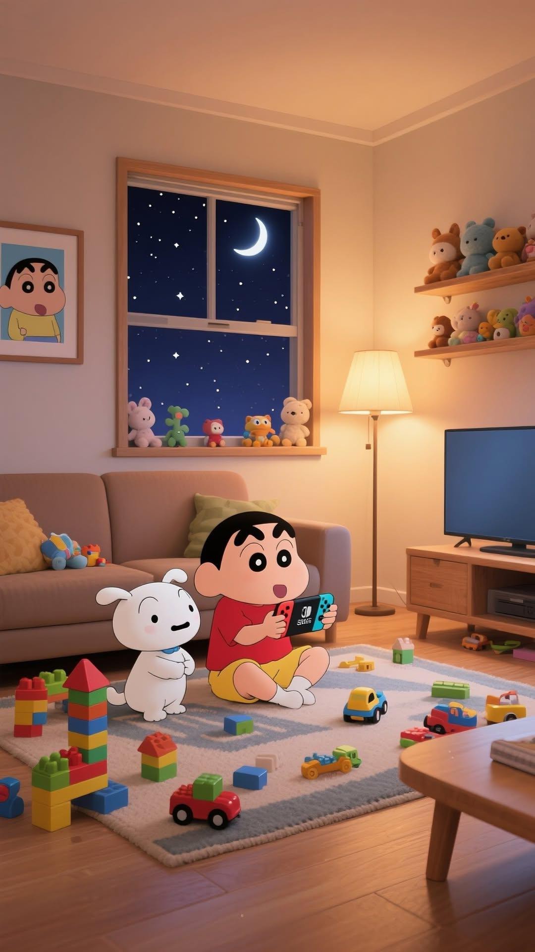 Cute Shinchan Wallpaper