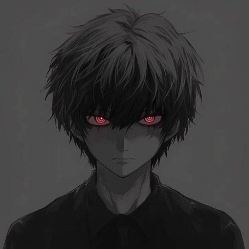 Dark Anime Boy Pfp