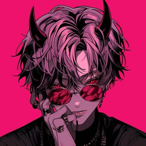 Devil Anime Boy Pfp