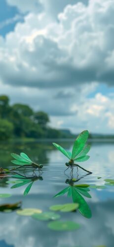 Dragonflies Wallpaper