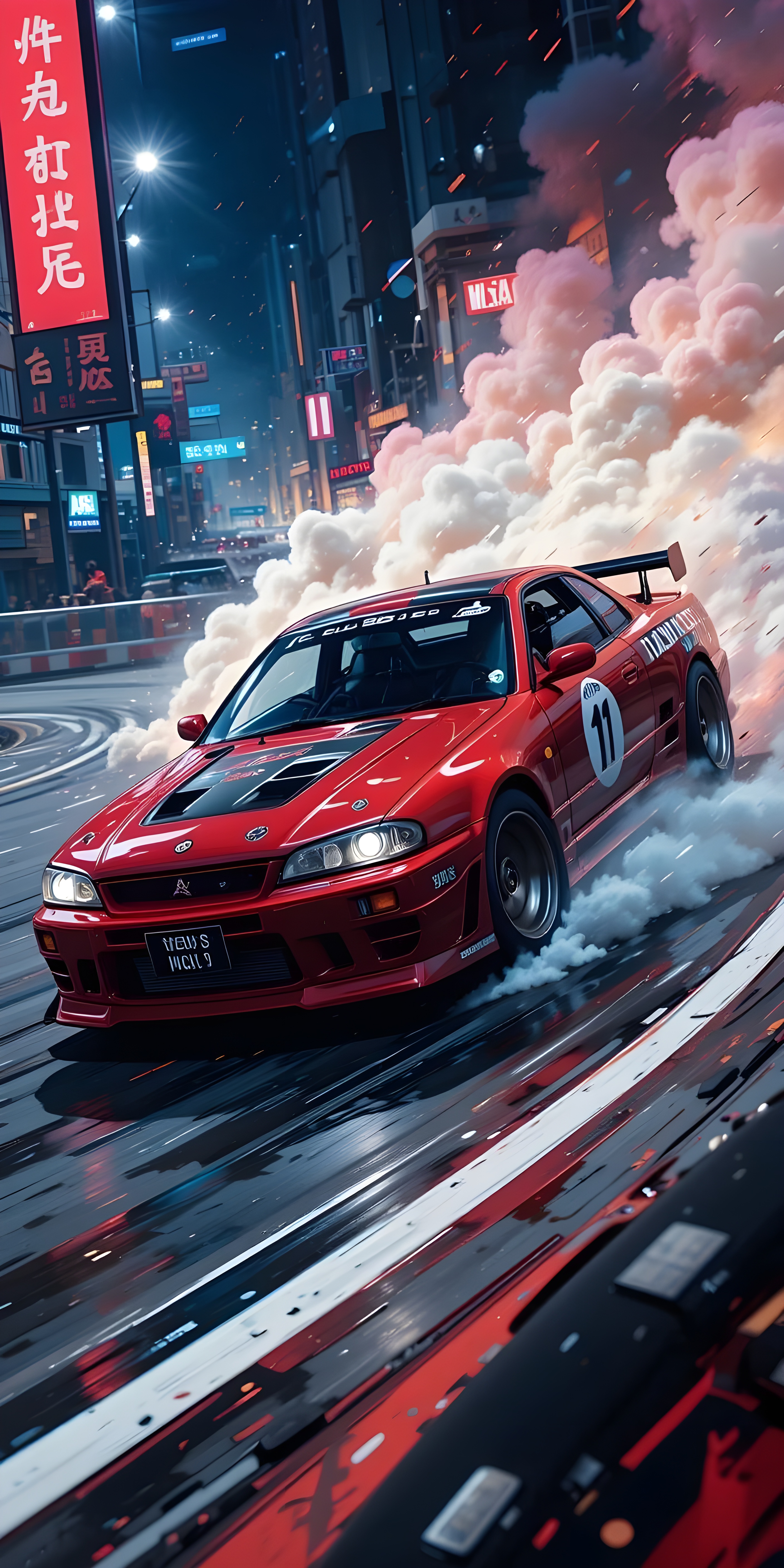Drift Bruntout JDM Wallpaper