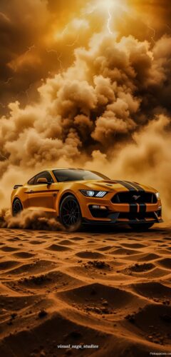 Ford Mustang Drifting Wallpaper