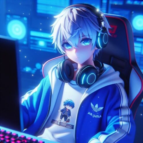 Gamer Anime Boy Pfp