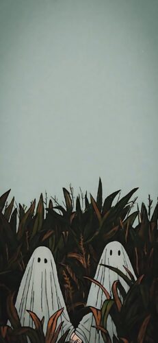 Ghost Minimal Wallpaper