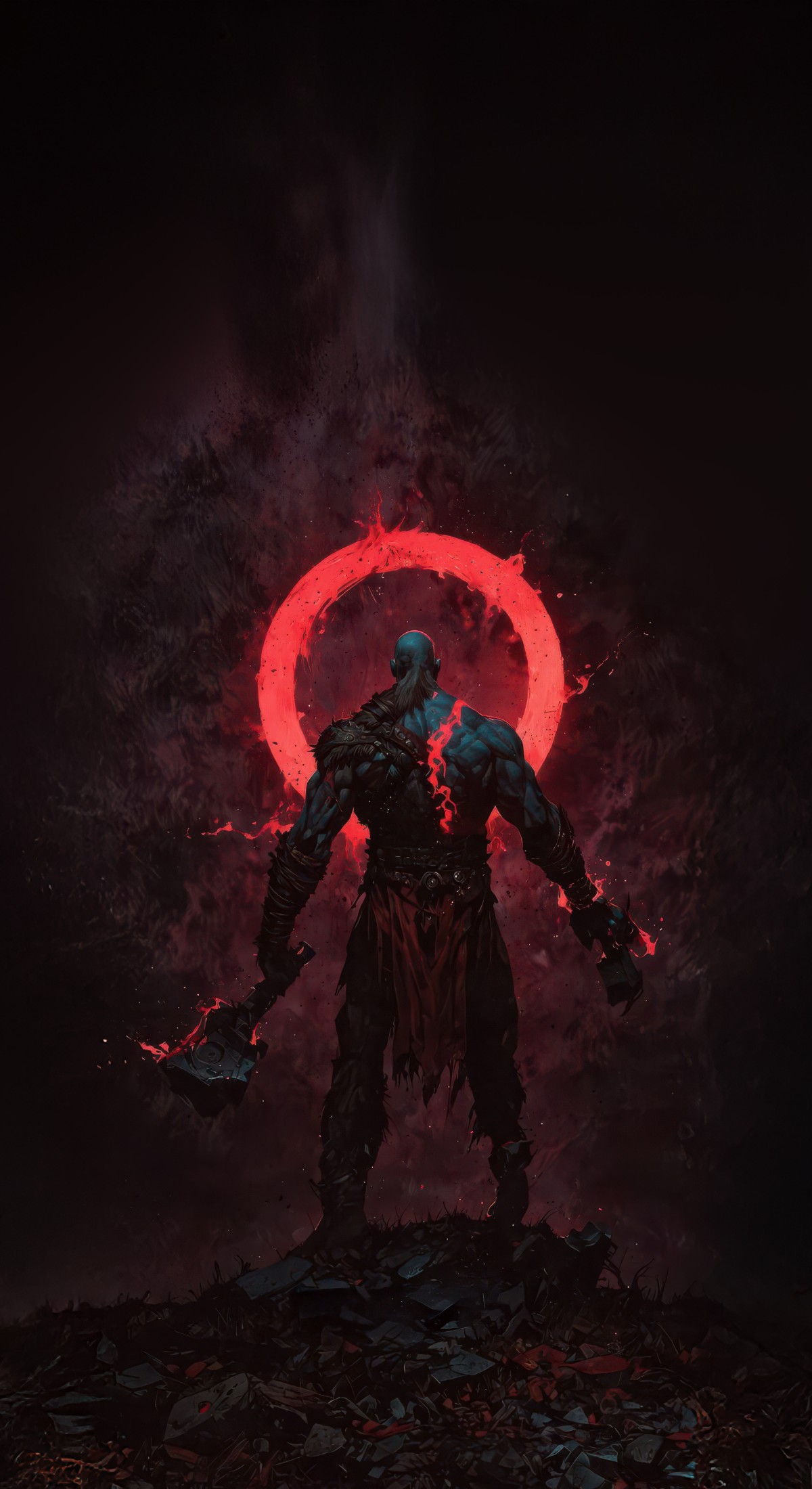 God of War Kratos Ai Wallpaper