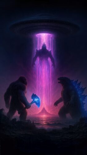 Godzilla and Kong Wallpaper