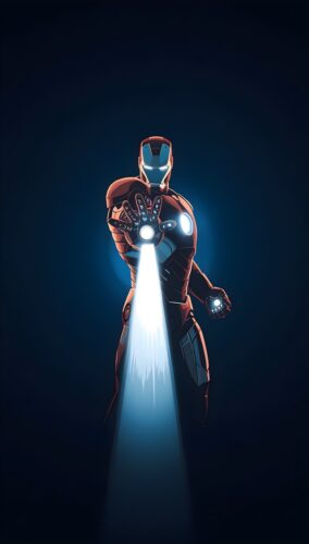 Iron Man Minialist Wallpaper