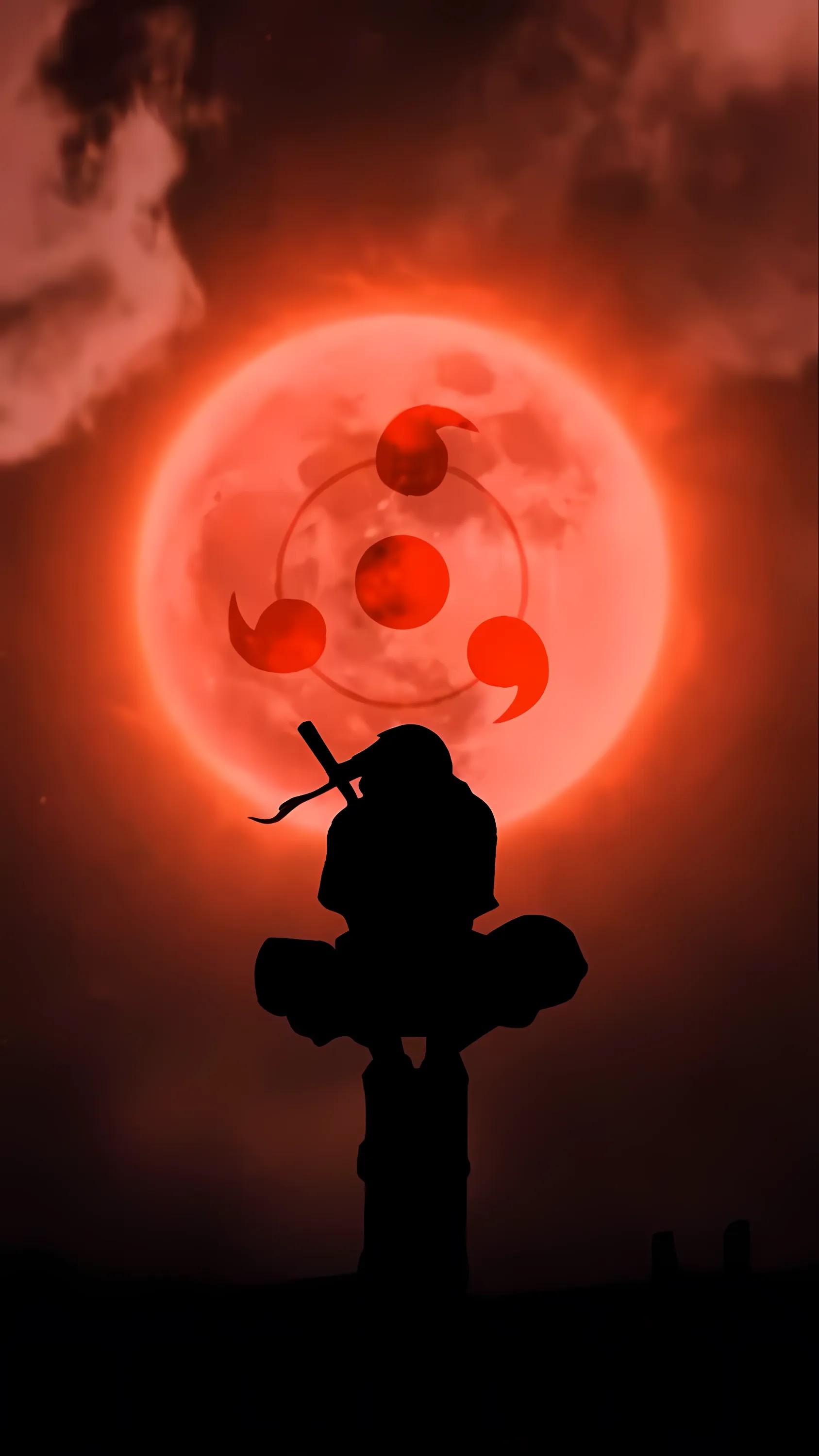 Itachi uchiha Sharingan Wallpaper