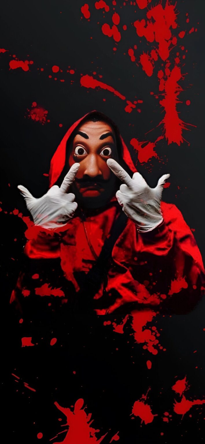 money heist wallpaper 4k iphone