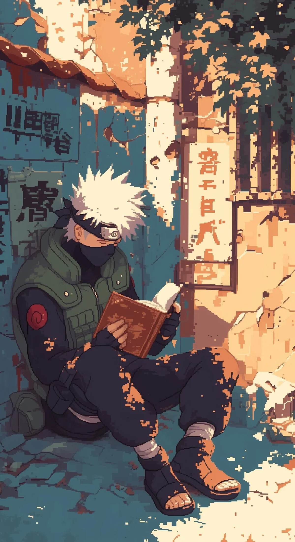 Naruto Reading Book Wallpaper