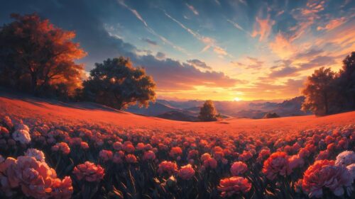 Nature Sunset Wallpaper