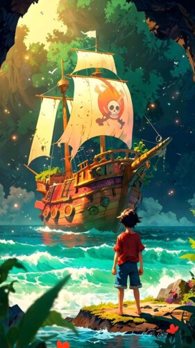 One Piece Ship Wallpaper
