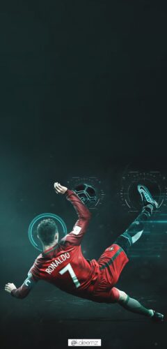 Ronaldo Bicycle Kick Wallpaper