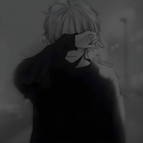 Sad Anime Boy Pfp