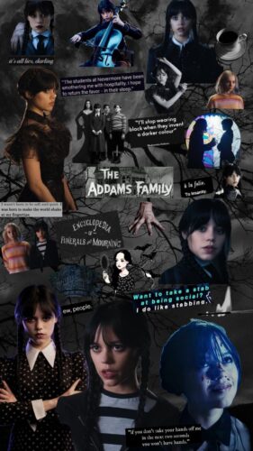 Wednesday Addams Wallpaper