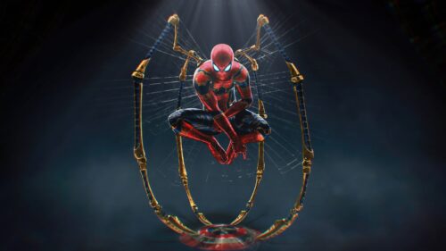 Iron Spider Man Laptop Wallpaper
