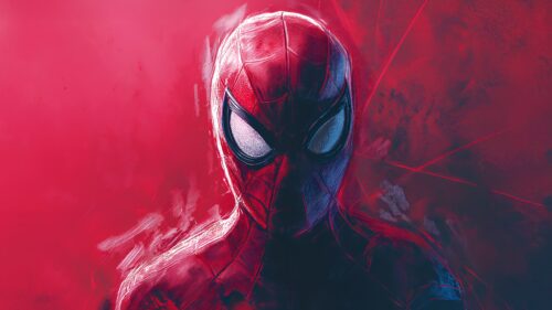 Spider Man Face Mask Wallpaper